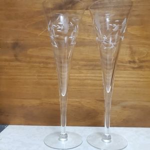 Princess House Hertiage collection champagne glasses